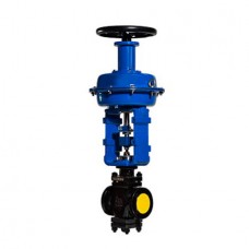 Клапан регулирующий из нержавеющей стали двухседельный фланцевый 25с998нж , Ду80 Ру63, Арма-Пром