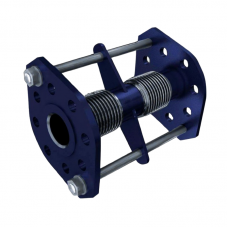 Компенсатор титановый сдвигово-поворотный Ду100 Ру10