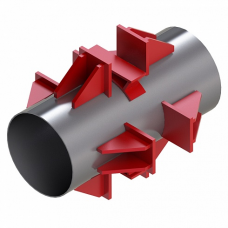 Опора неподвижная боковая Дн630 ТС-668.00.00.06 серия 5.903-13 вып. 7-95