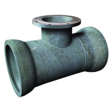 Тройник чугунный раструб-фланец ТРФ ДУ 900х300 ГОСТ 5525-88