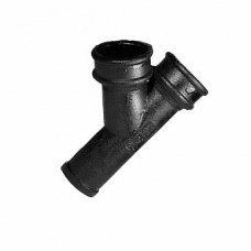 Тройник чугунный косой 45 градусов ДУ 50х50 ГОСТ 6942-98