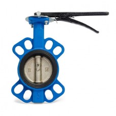 Затвор дисковый поворотный фланцевый Ду80 Ру10 PTFE, Поток